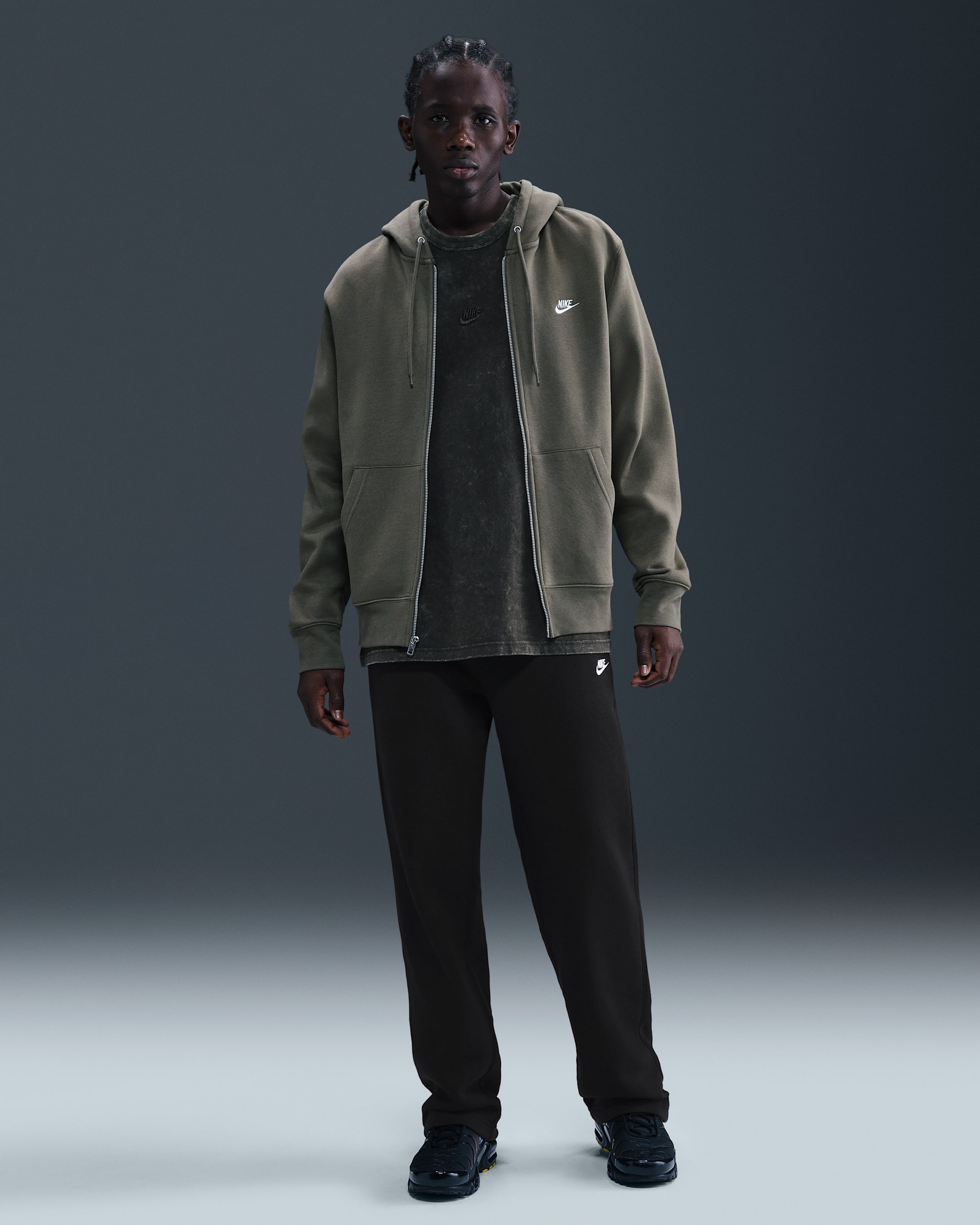 Nike Sportswear Club Men's Fleece Bungee Pants. Nike.com